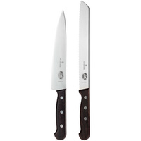 Набор из 2 кухонных ножей Victorinox Wood