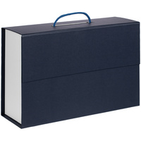 Коробка Case Duo, белая с синим