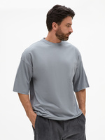 Футболка унисекс оверсайз T1, серая