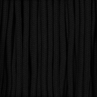 Круглый шнур Lasso S, черный, 10 см