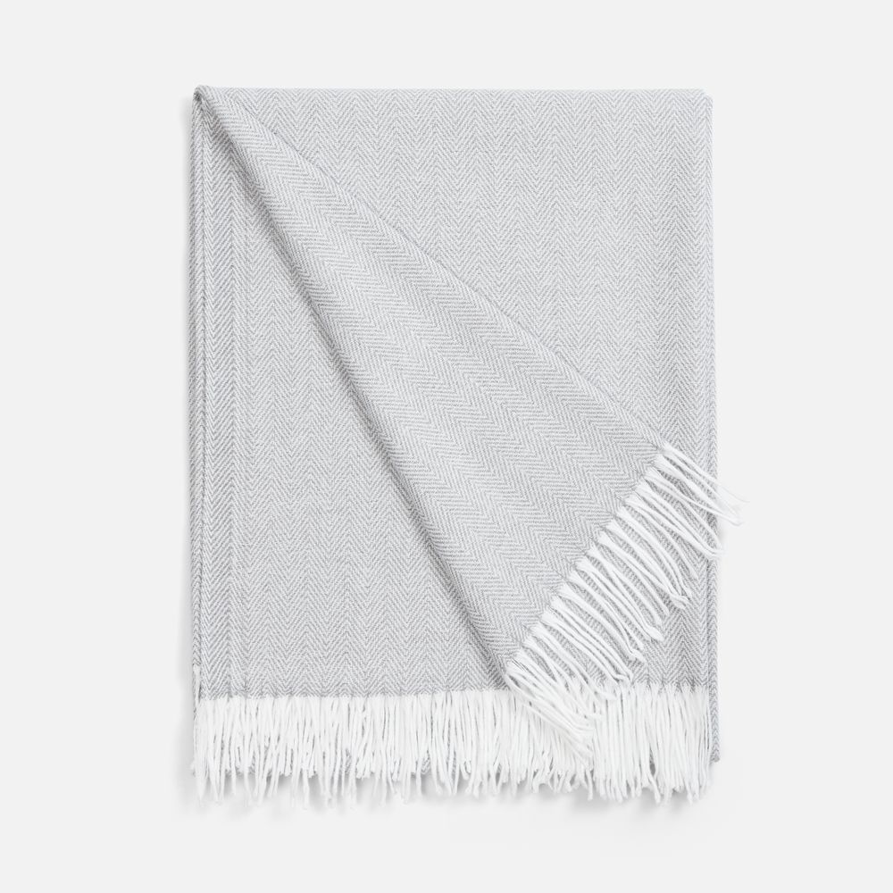 Плед «Гирвас», светло-серый