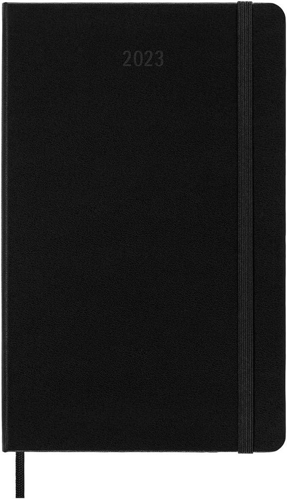 Ежедневник Moleskine Classic Large, датированный, черный