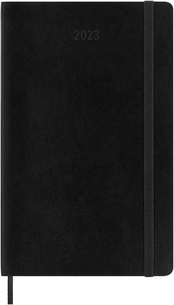 Ежедневник Moleskine Classic Soft Large, датированный, черный