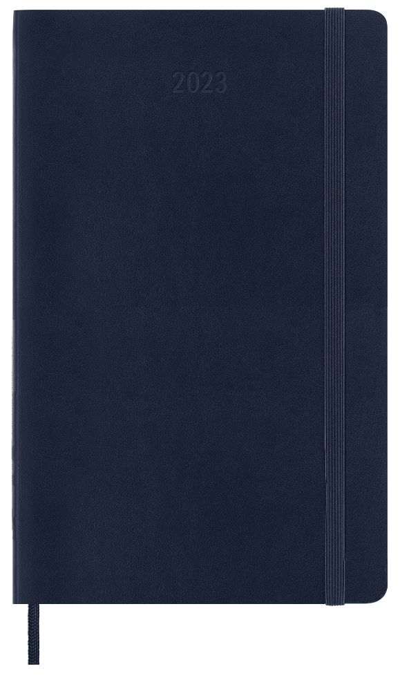 Еженедельник Moleskine Classic Soft Large, синий