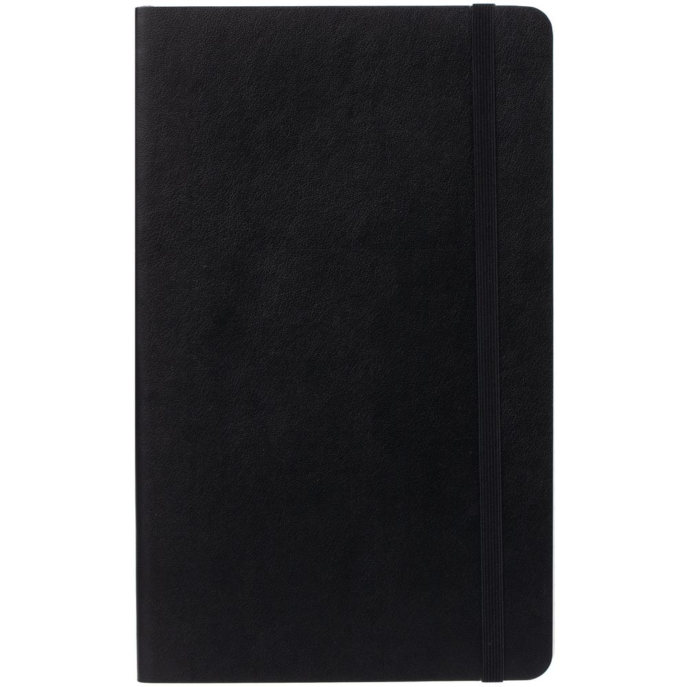 Записная книжка Moleskine Classic Soft Large, в линейку, черная