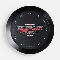 Часы настенные Vivid Large, черные